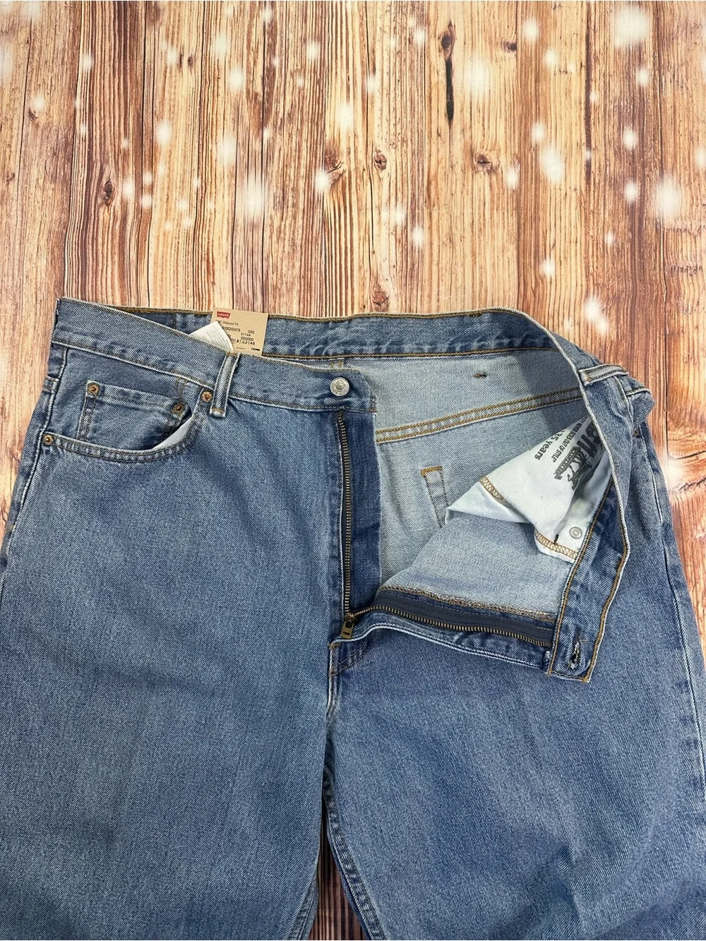 NWT Levi's Men's Blue 550 Relaxed Fit Jeans Size 40x30
